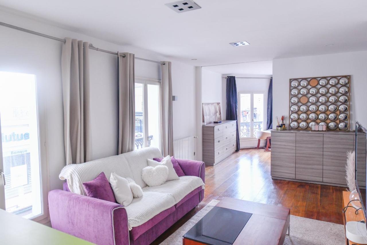 Loft Lumineux Hyper Centre Vincennes Rer A 5 Min - Parking Gratuit Daire Dış mekan fotoğraf
