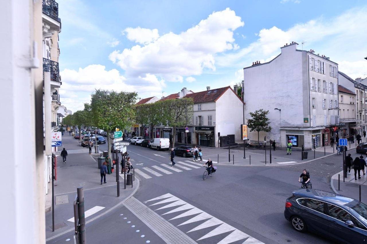 Loft Lumineux Hyper Centre Vincennes Rer A 5 Min - Parking Gratuit Daire Dış mekan fotoğraf